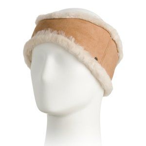 NEW UGG Sheepskin Reversible Headband Chestnut 462tn